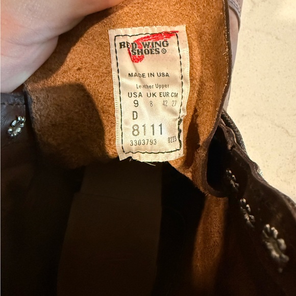 Men’s Red Wing Iron Ranger size 9US - Picture 3 of 7